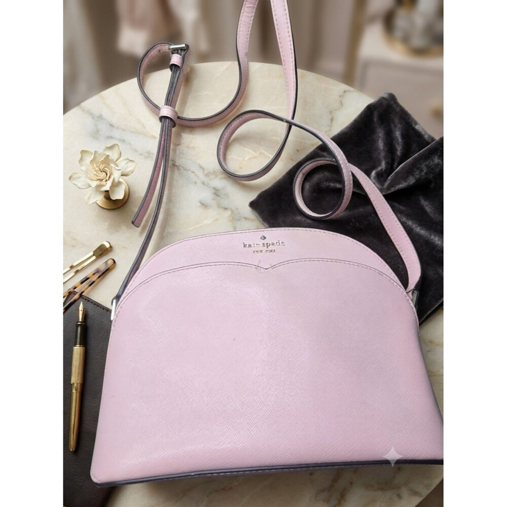 Kate Spade Pink Crossbody Dome Satchel
